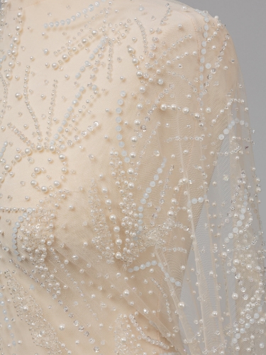 Imagine Ivory Pearls - Broderie cu mărgele, perle și paiete Ivory