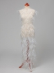 Imagine Set de panouri pentru rochie lunga cu pene