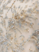 Imagine Broderie cu cristale si margele baby blue/champagne